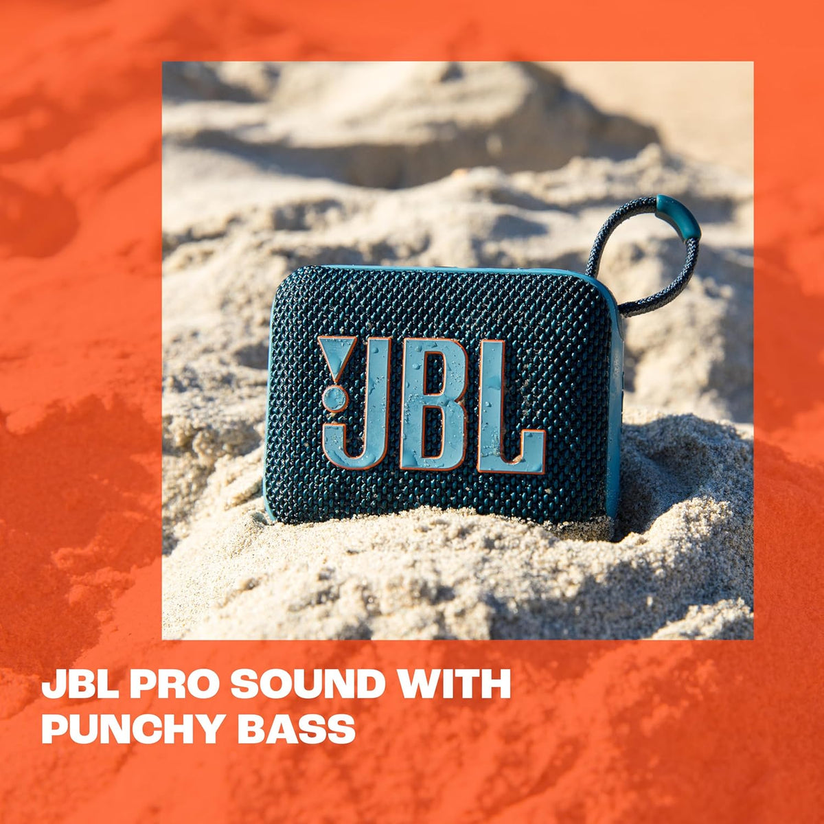 JBL Go 4 Waterproof Bluetooth Speaker